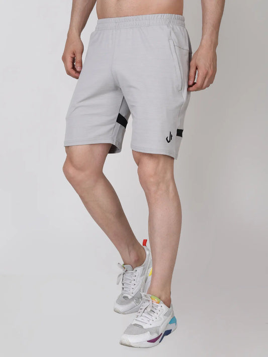 GREY MESH MOTION SHORTS FOR MEN