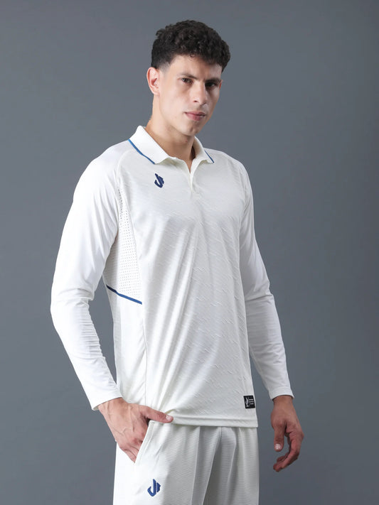 Elite Pro Cricket Whites Tshirt (Full)