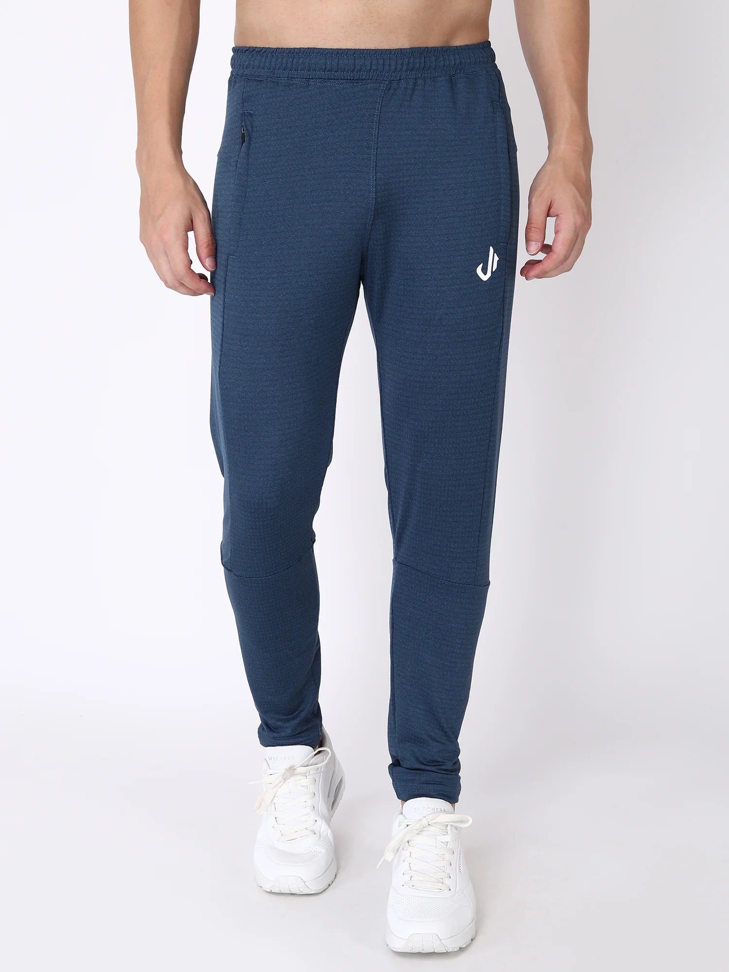 Buy High-Quality Blue Polyester Track Pants For Men at Jeffa – JEFFA