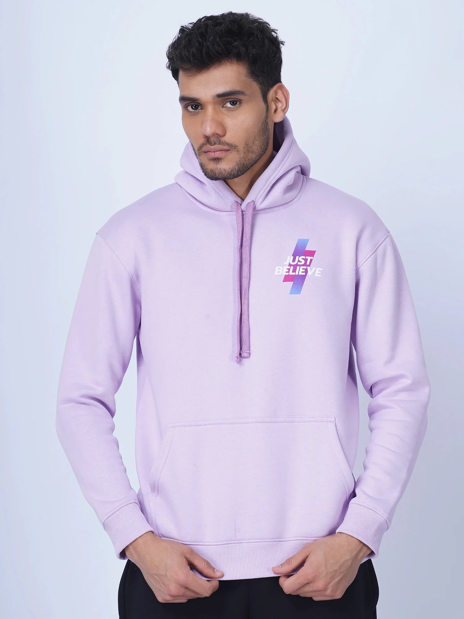 Oversized sale purple hoodie