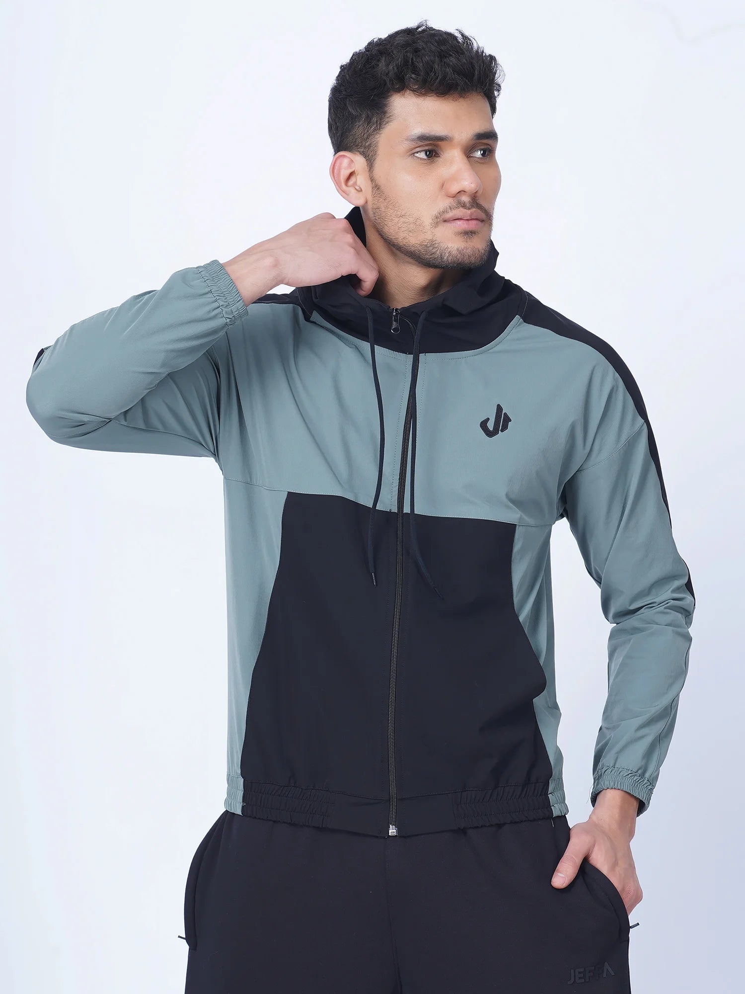 Sport jacket hoodie sales