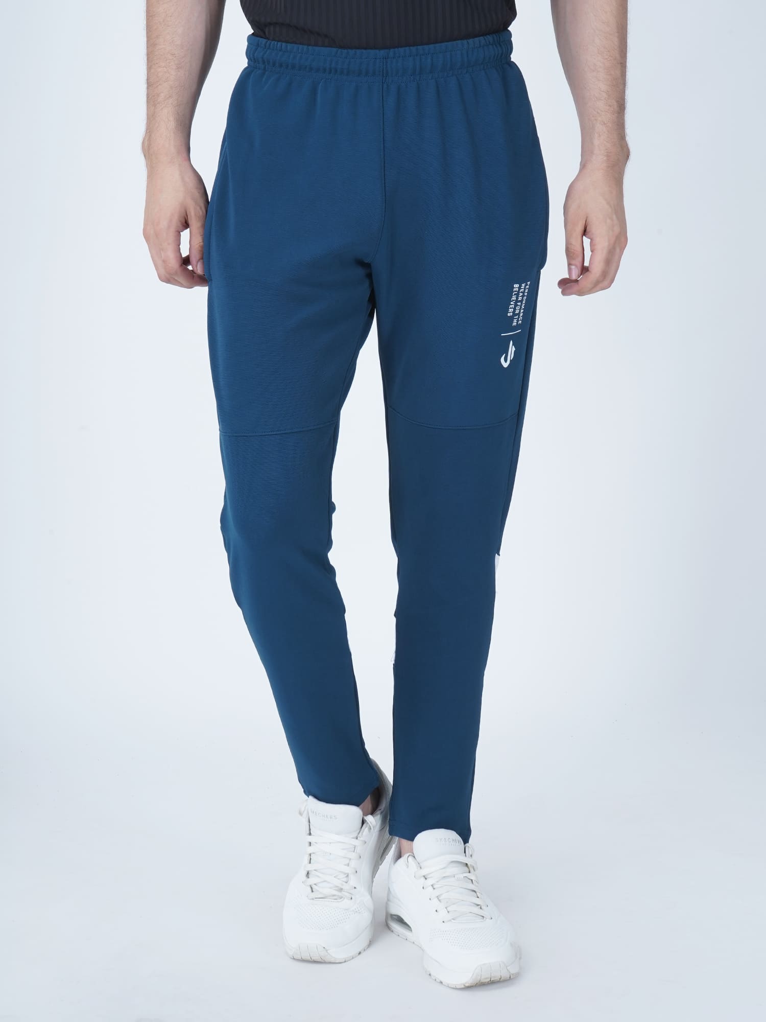 Blue Training Track Pants