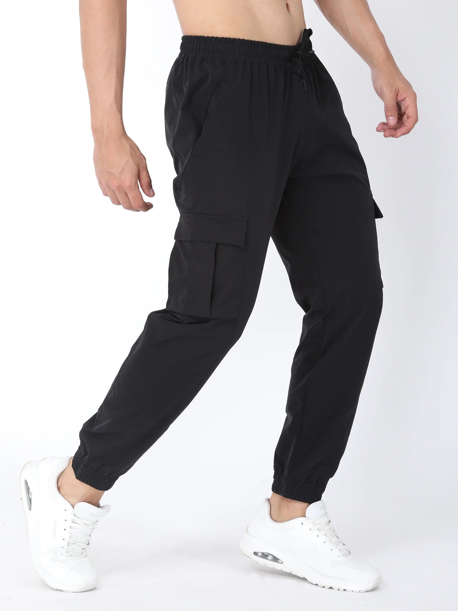 Essential Cargo Pants Black