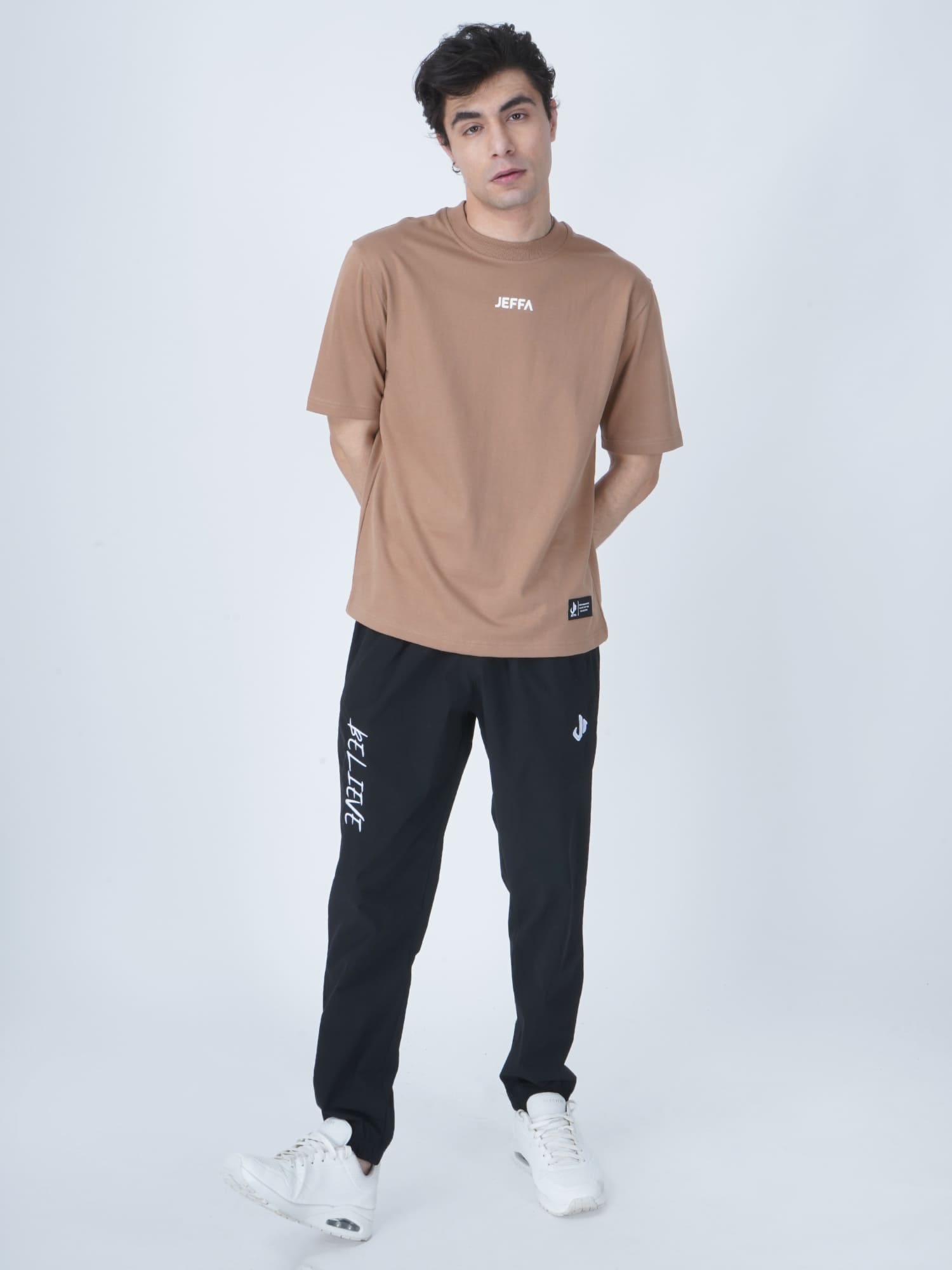 Jeffa Essential Oversized Tshirt Beige
