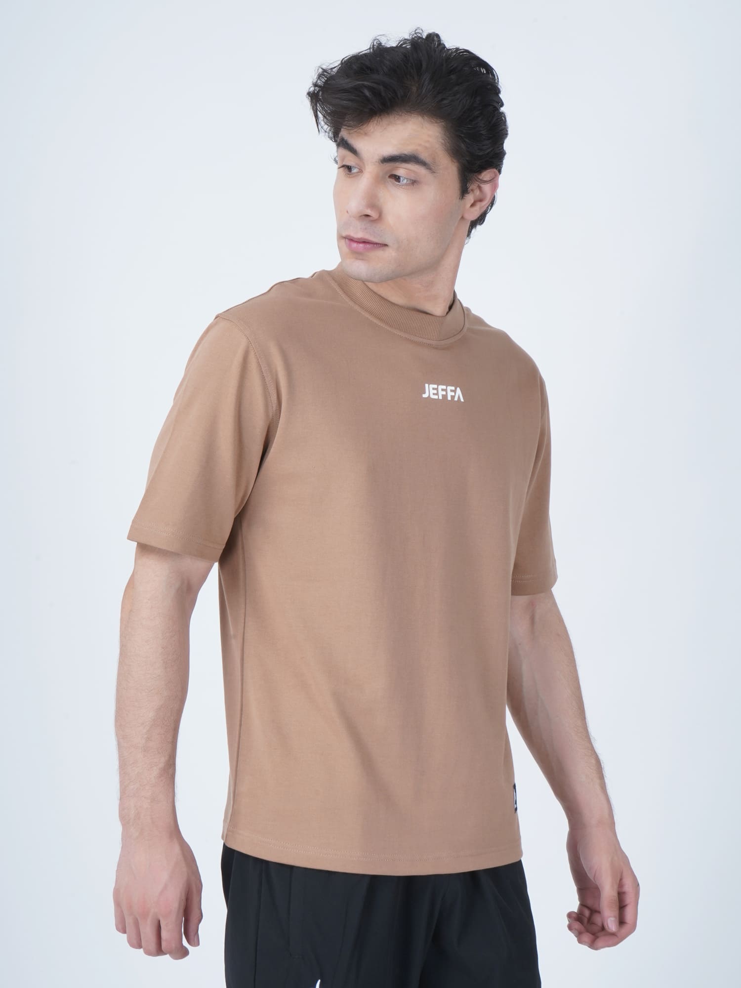 Jeffa Essential Oversized Tshirt Beige
