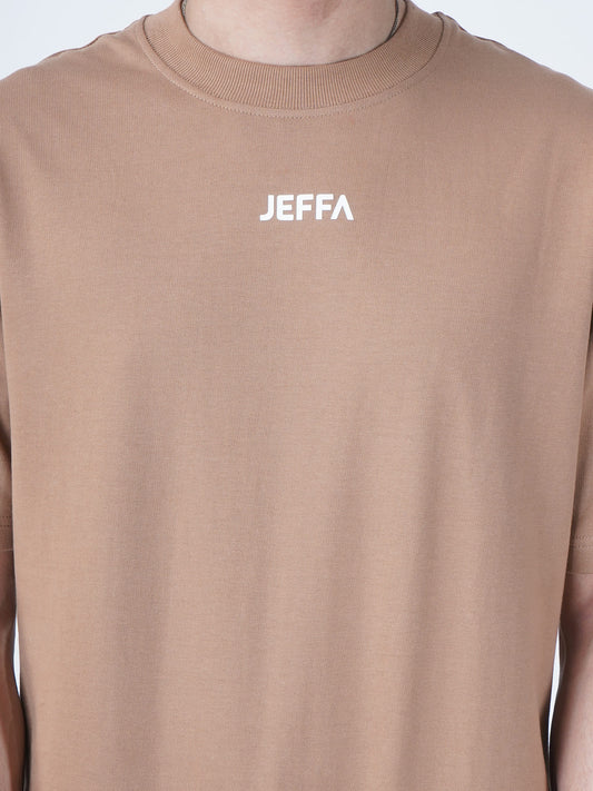 Jeffa Essential Oversized Tshirt Beige