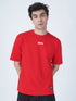 Jeffa Essential Oversized Tshirt Red