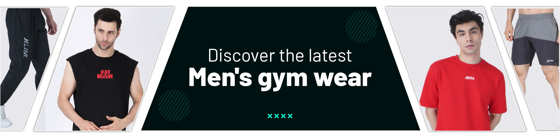 Latest Gym Wear Collection For Men Banner
