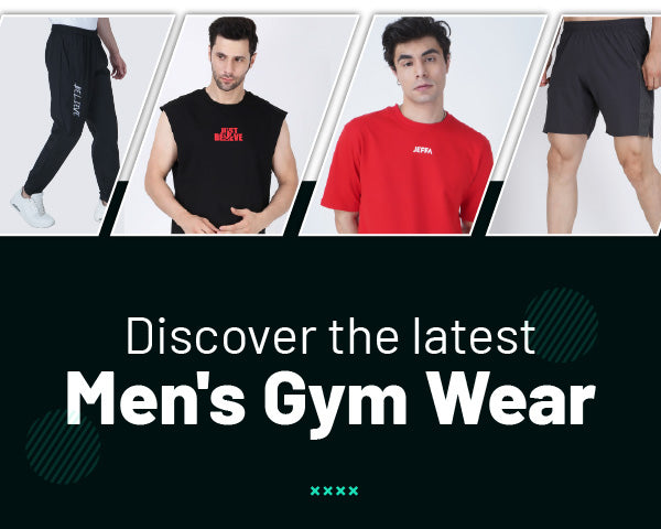 Latest Gym Wear Collection For Men Banner