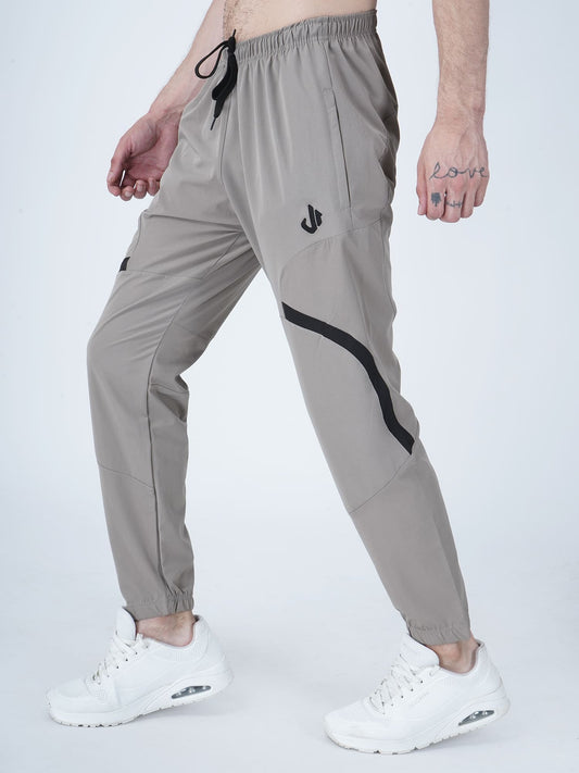 Beige Colour Nylon Jogger