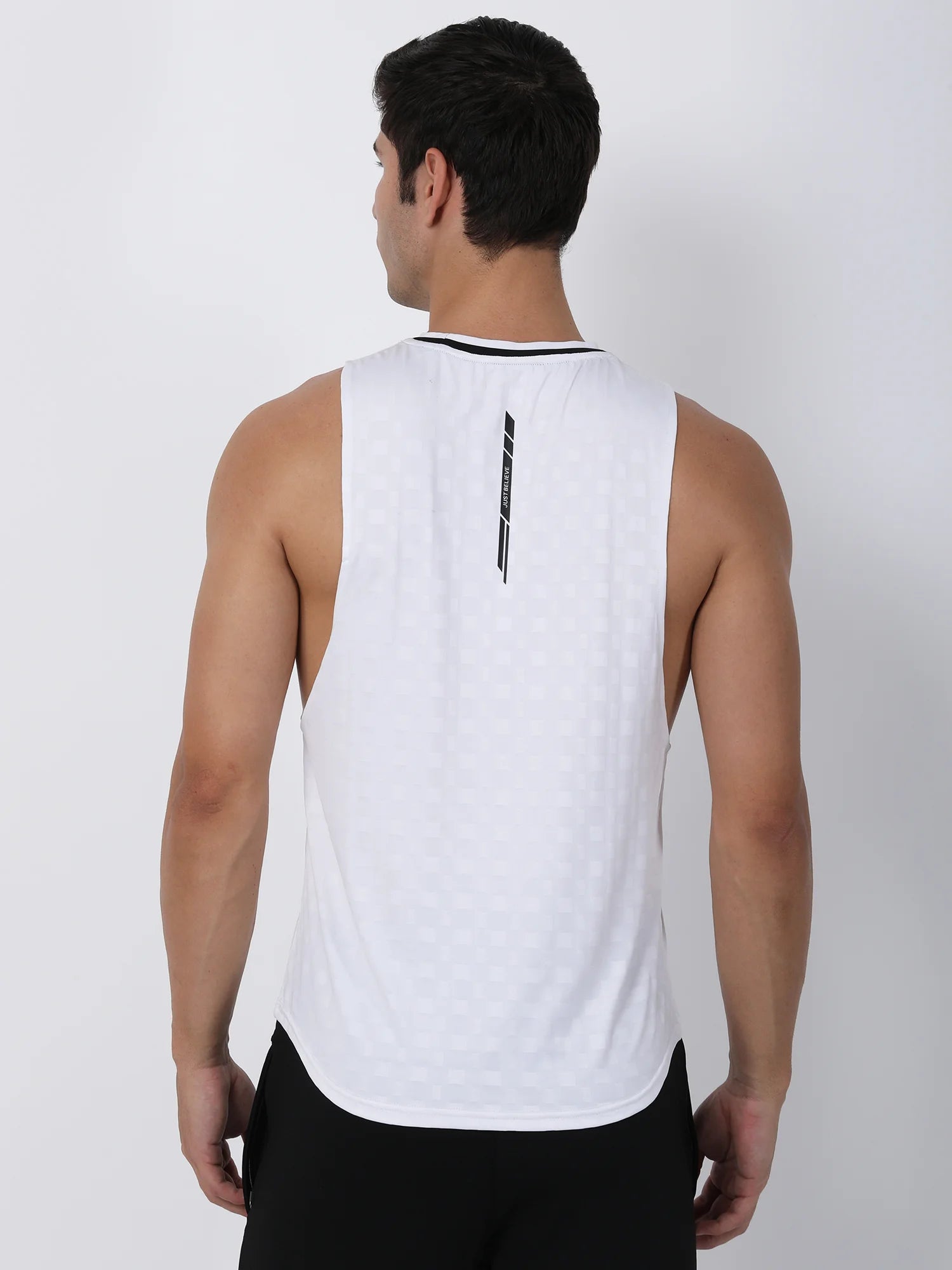 Jeffa PowerCore Deep Cut Vest White