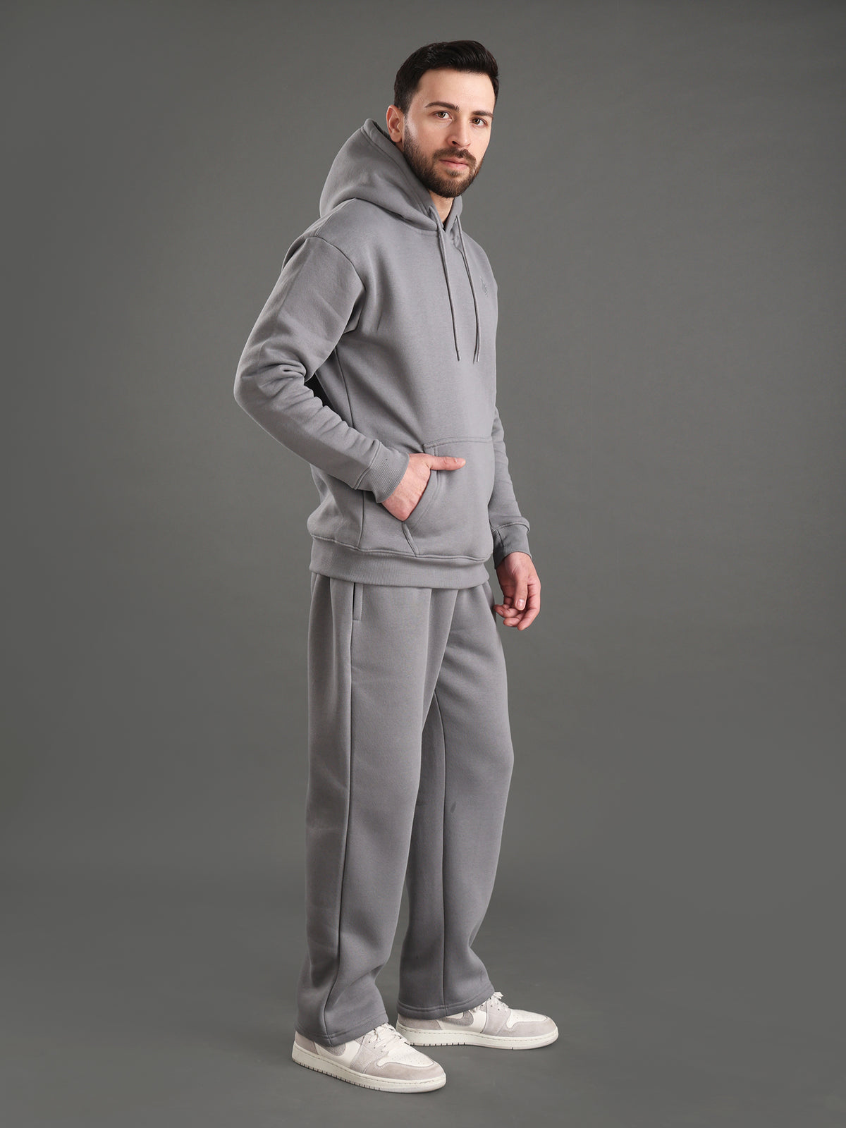 Core Essential Oversized Hoodie (Grey)