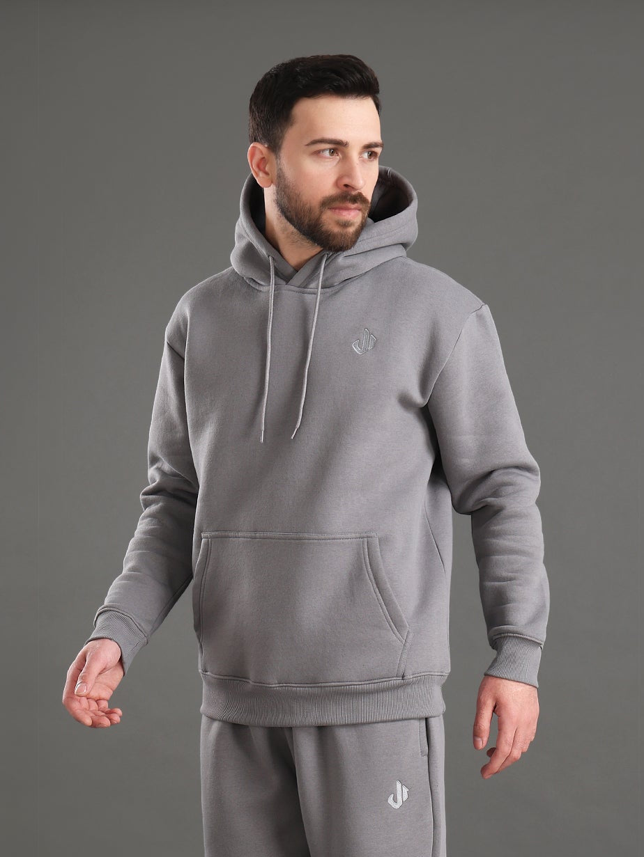 Core Essential Oversized Hoodie (Grey)