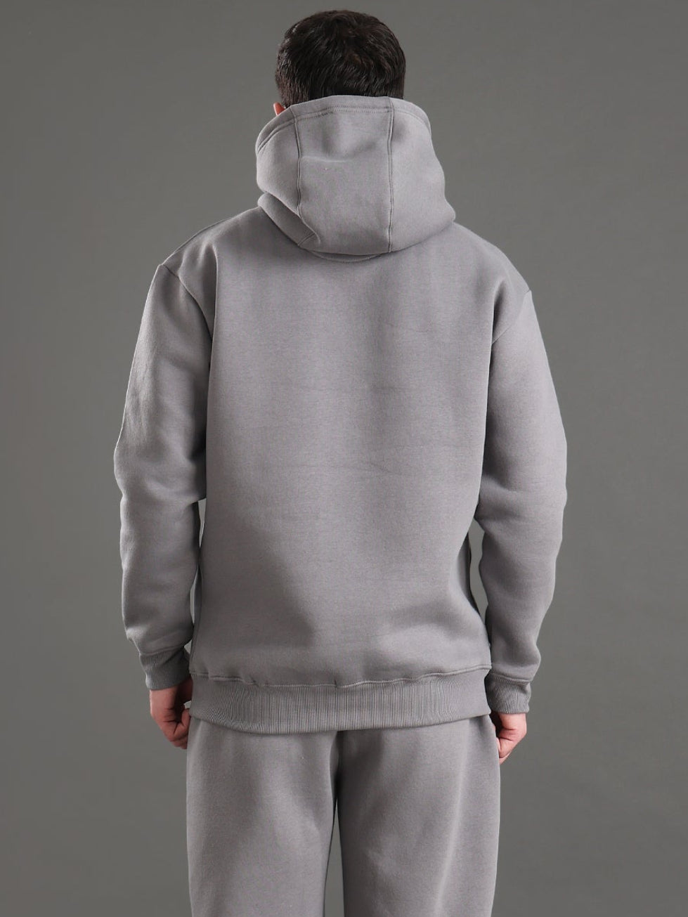 Core Essential Oversized Hoodie (Grey) – JEFFA