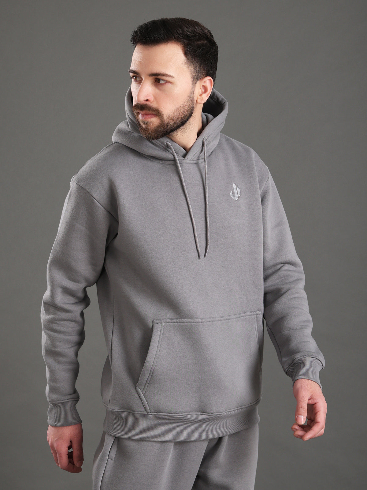Core Essential Oversized Hoodie (Grey)
