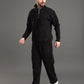 Core Essential Zip-Up Sweatshirt (Black)