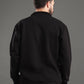 Core Essential Zip-Up Sweatshirt (Black)