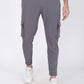 Jeffa Cargo Track Pants in Grey