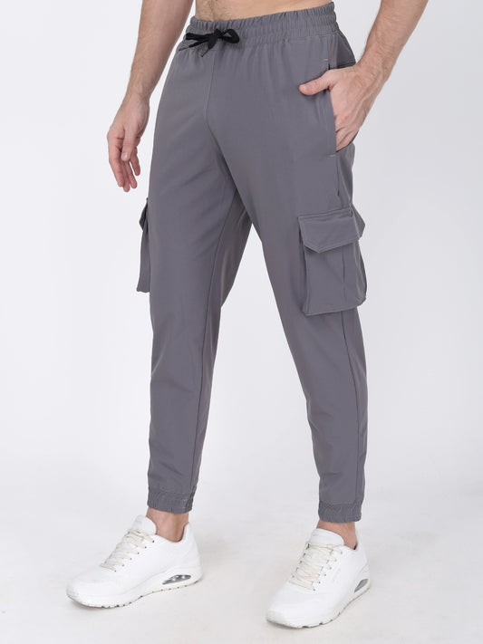 Cargo Track Pants (Grey)