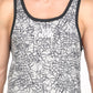 Jeffa Printed Training Vest in Grey