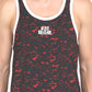 Jeffa Printed Training Vest in Red