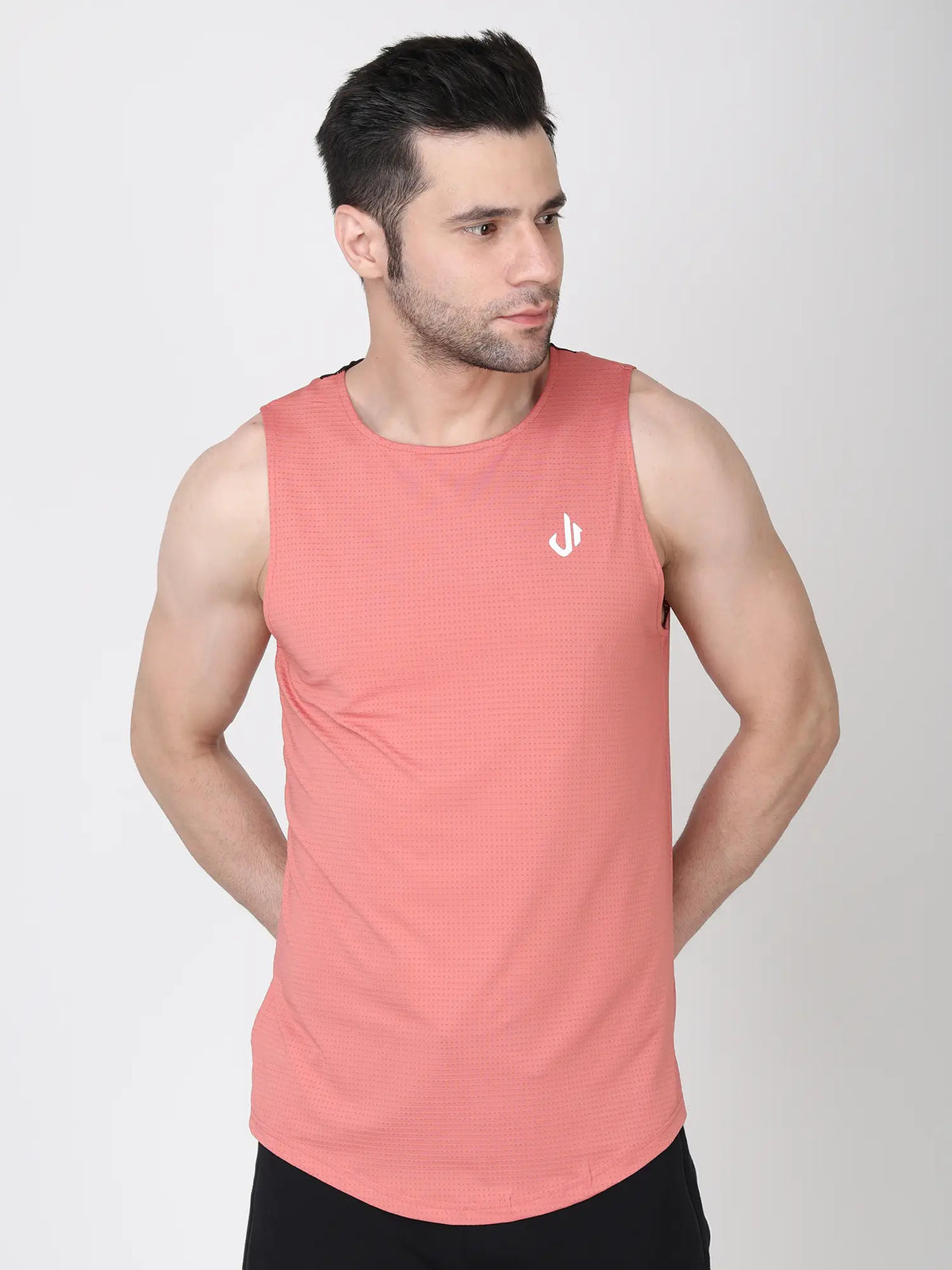 Jeffa Mesh Motion Vest in Coral