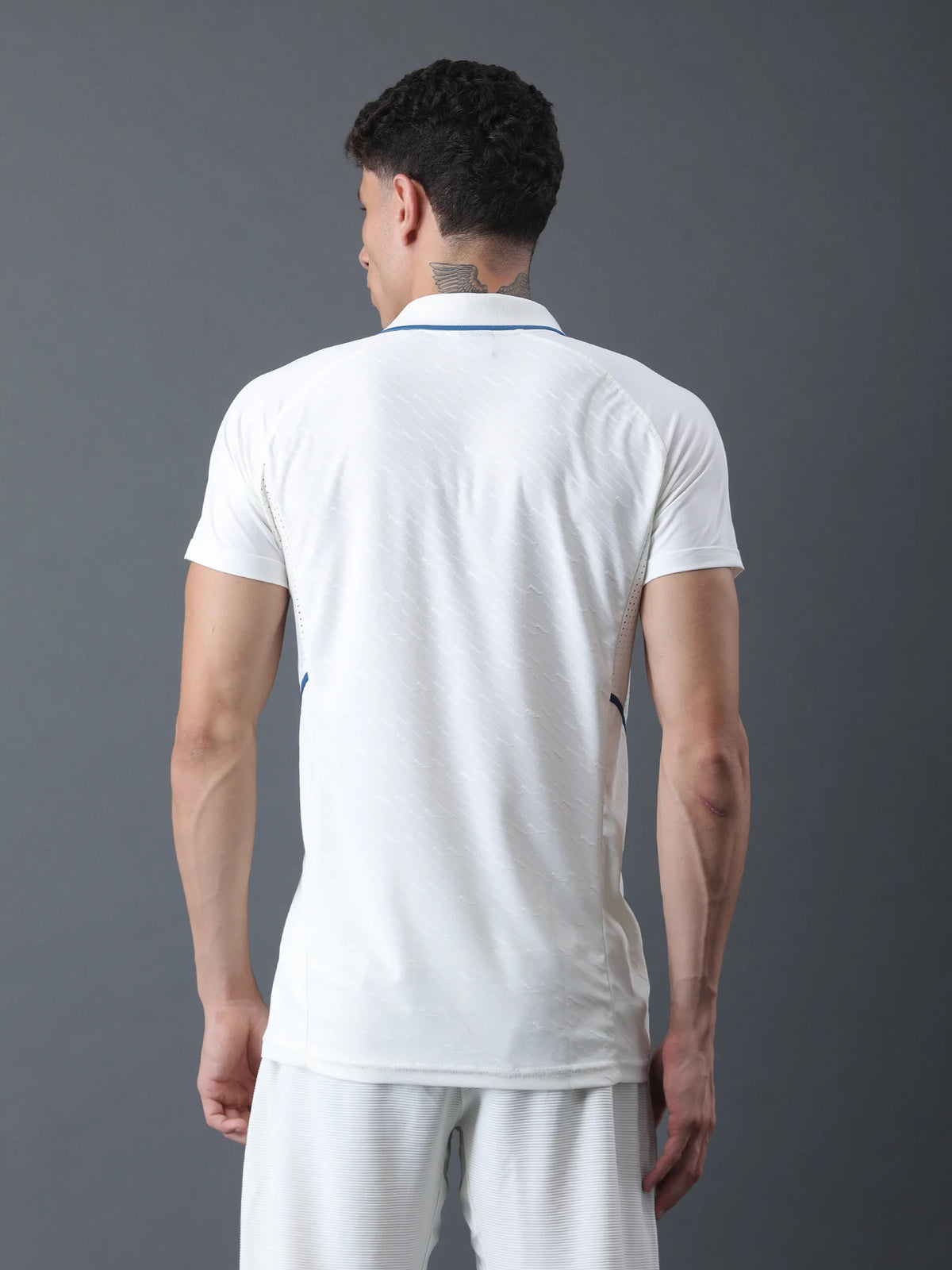 Elite Pro Cricket Whites Tshirt (Half)