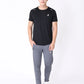 Grey Colour Polyester Track Pants