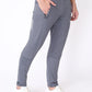 Grey Colour Polyester Track Pants