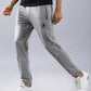 Cotton Track Pants Grey