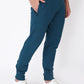 Jeffa Blue Cotton Track Pants