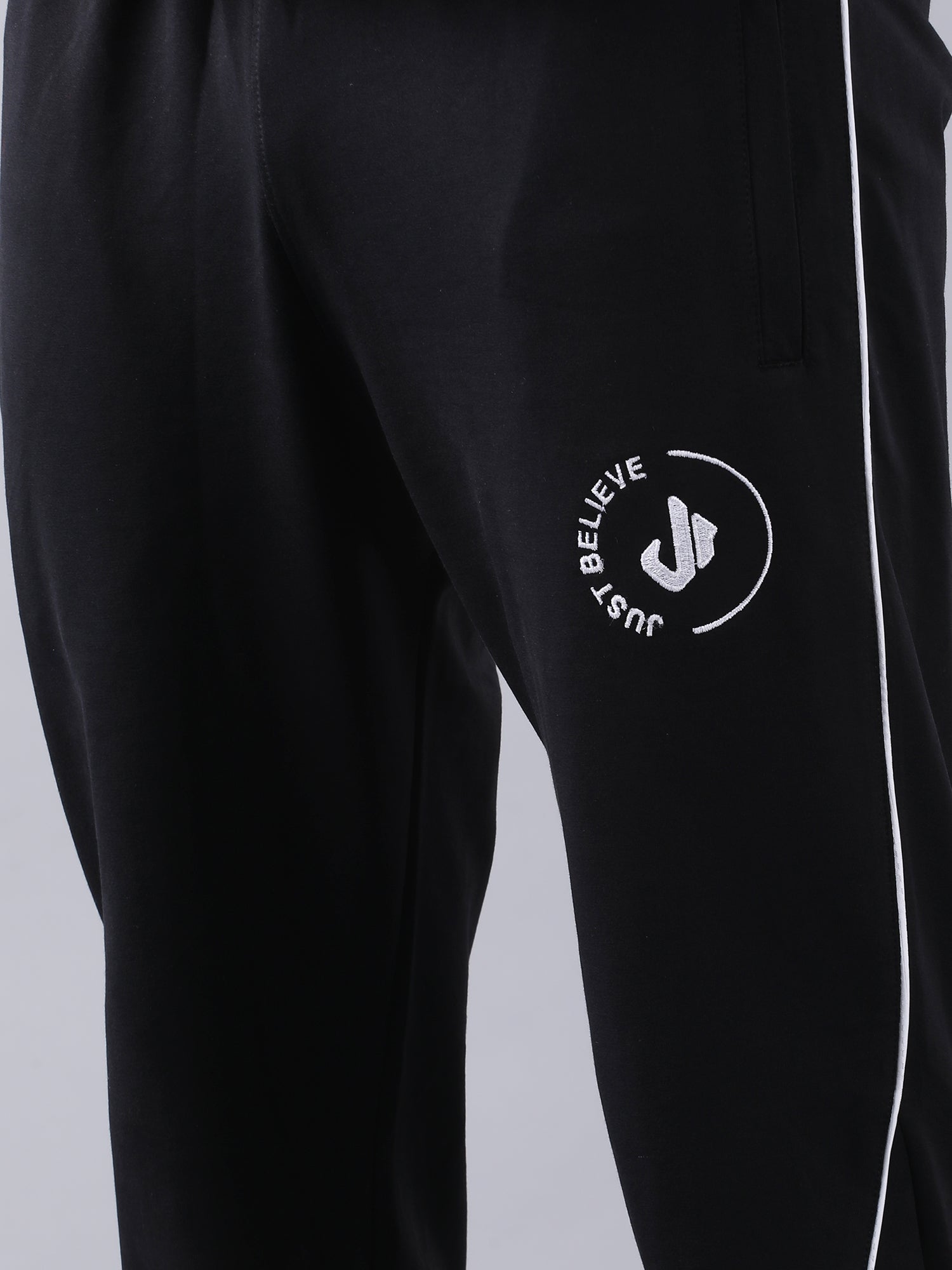 Cotton Track Pants Black