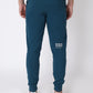 Jeffa Blue Cotton Track Pants