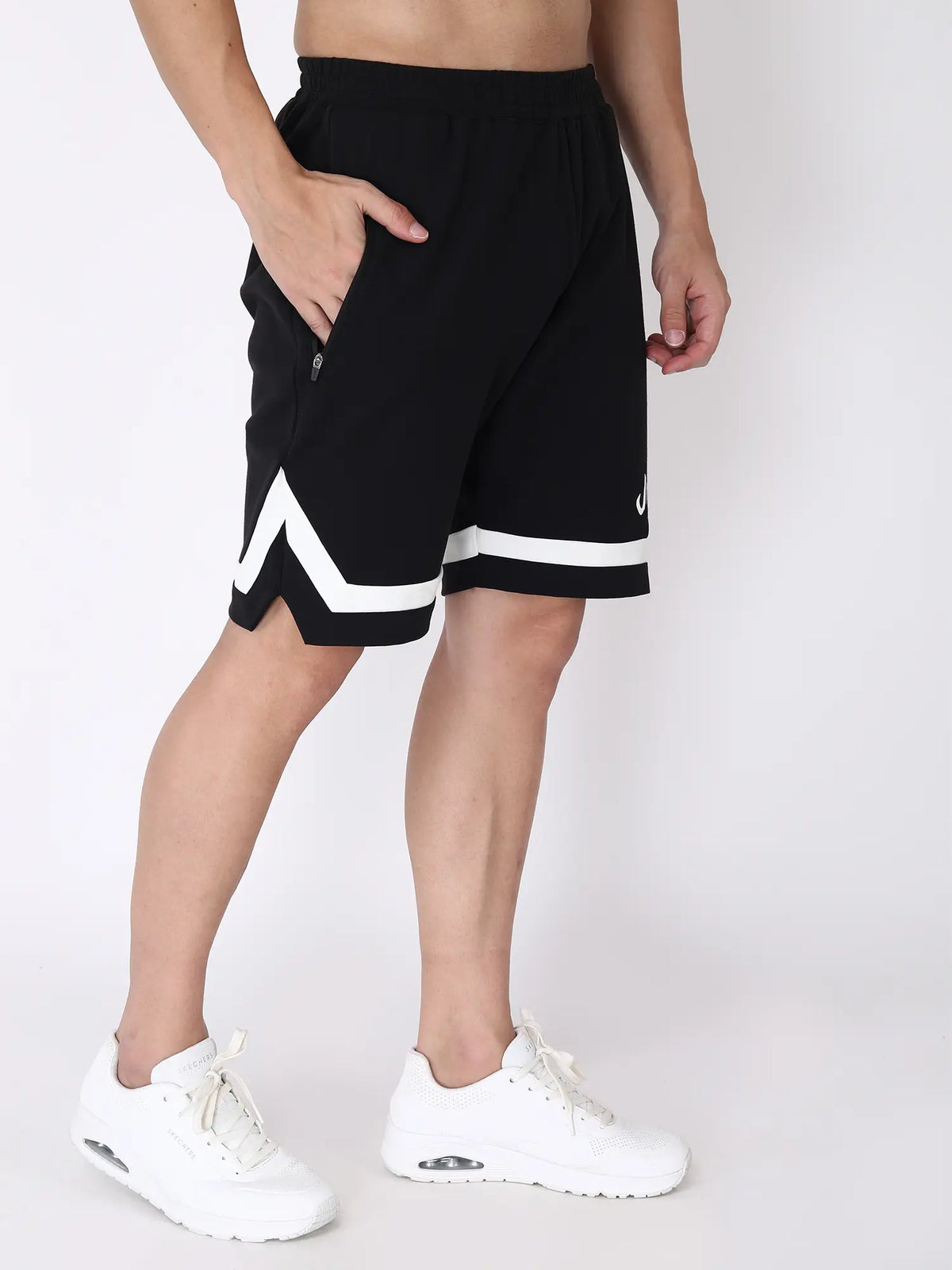 Jeffa FlexFit Shorts in Black