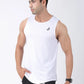 Jeffa Mesh Motion Vest in White