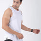 Jeffa Mesh Motion Vest in White