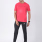 Black Polyester Track Pants