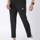 Black Running Track Pants