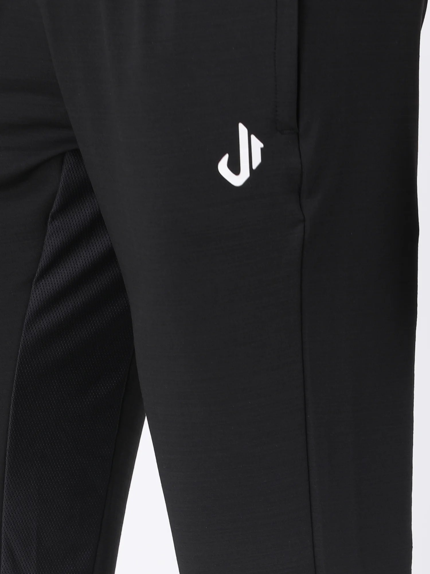 Jeffa Running Track Pants in Black