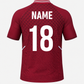 Custom Elite Pro Coloured Cricket Jersey (Red)