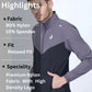 Grey Black Woven Training Jacket