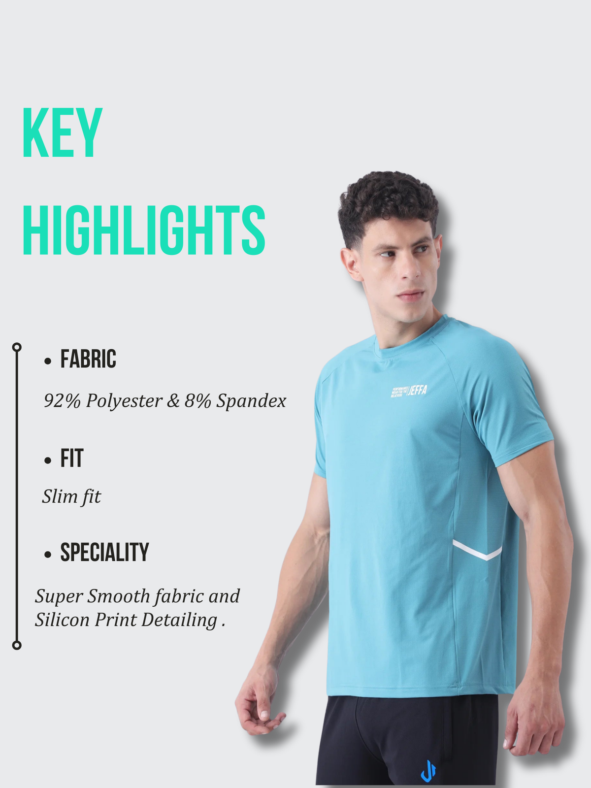 Active Flow T-shirt (Waterfall)