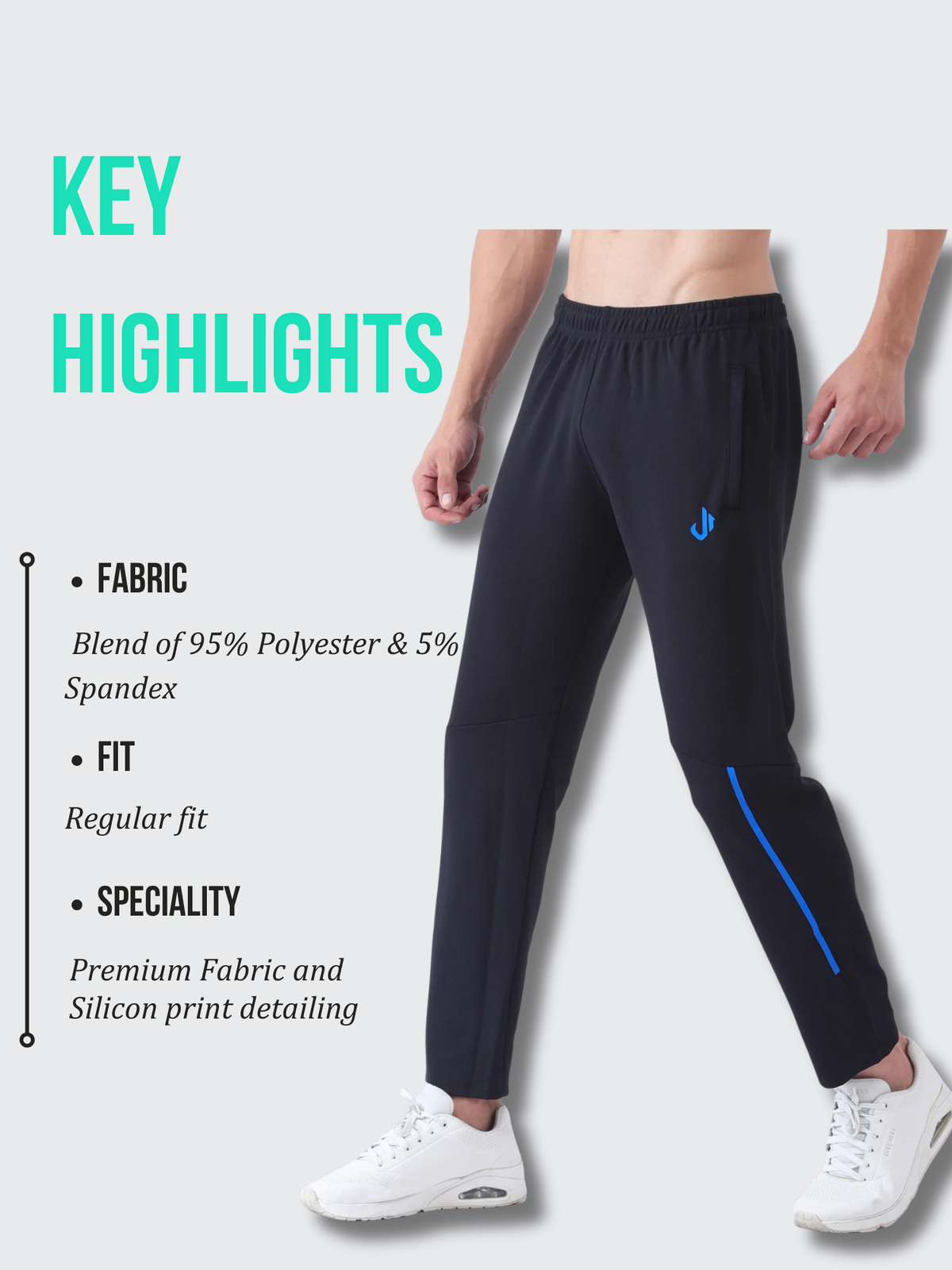 Power Flow Trackpants (Black)