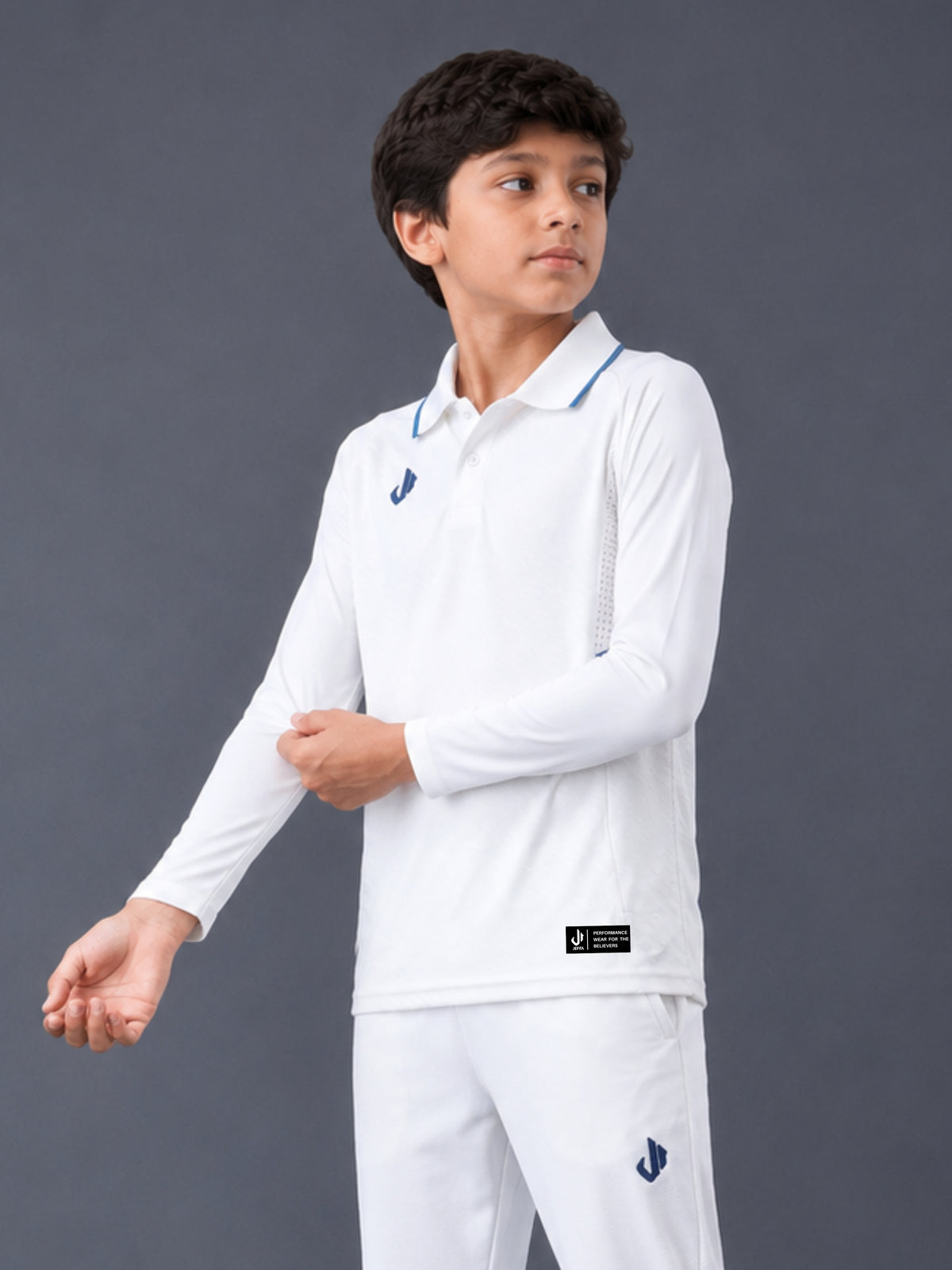 Custom Elite Pro kids Cricket Whites Set