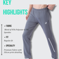Power Flow Trackpants (Grey)