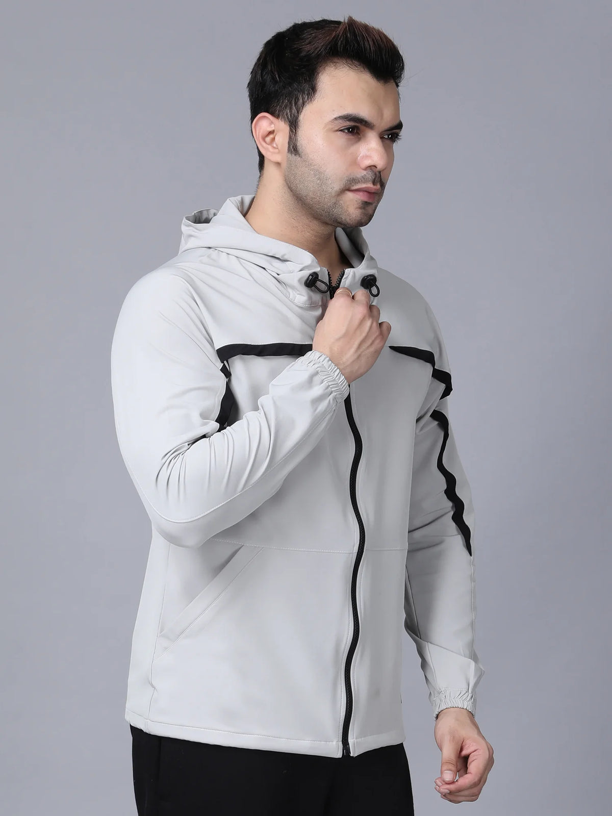 Light Grey Believers Training Jacket