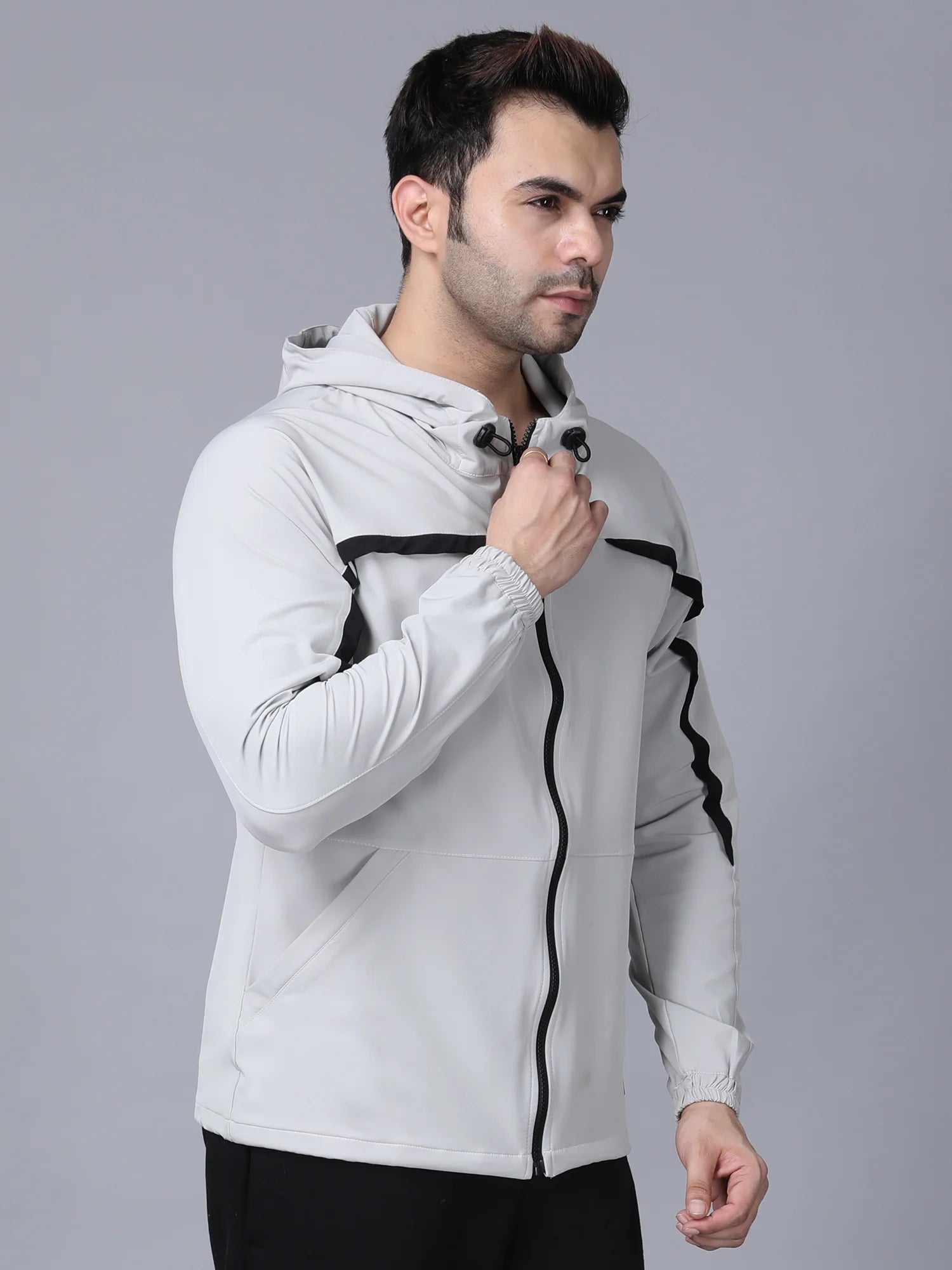 Light Grey Believers Training Jacket