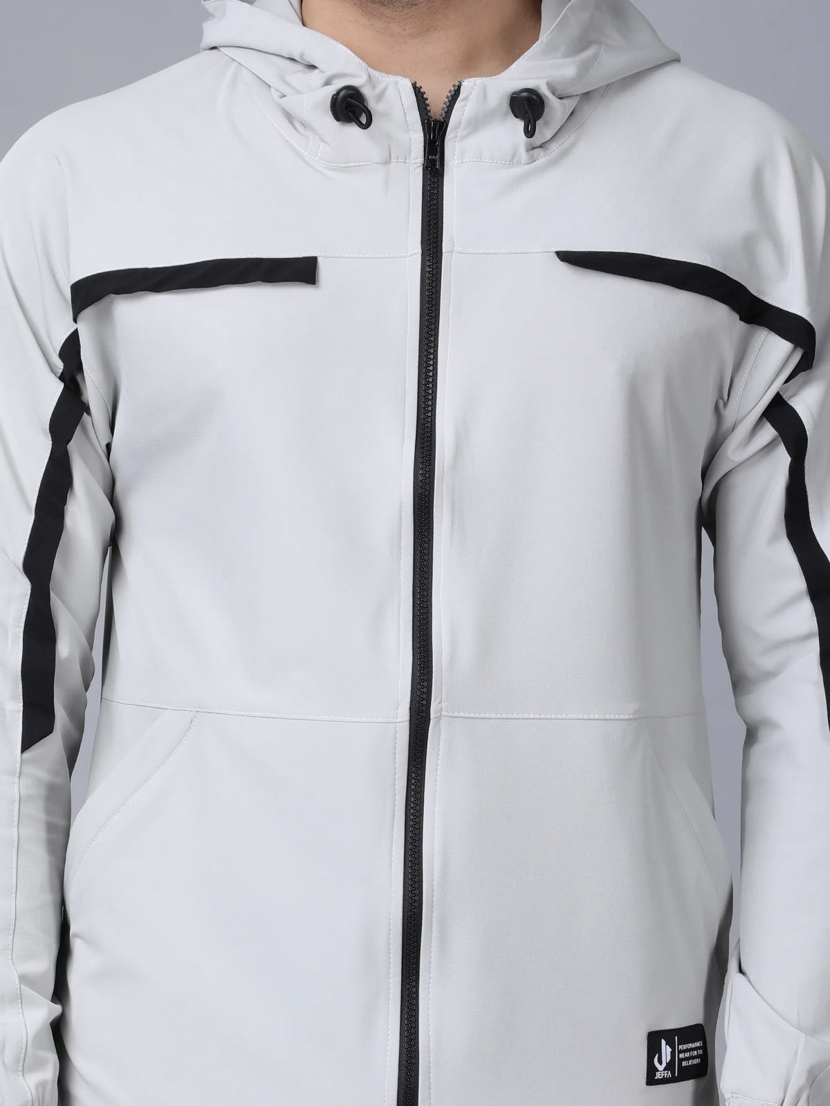Light Grey Believers Training Jacket