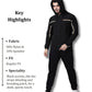 Believers Training Jacket Black Details
