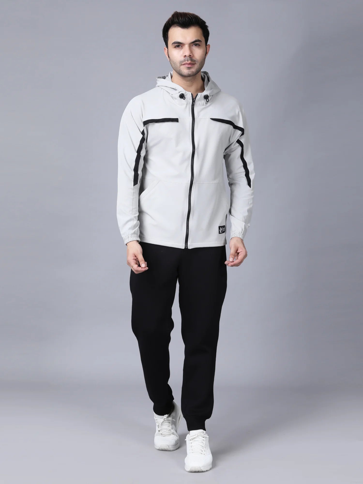 Light Grey Believers Training Jacket